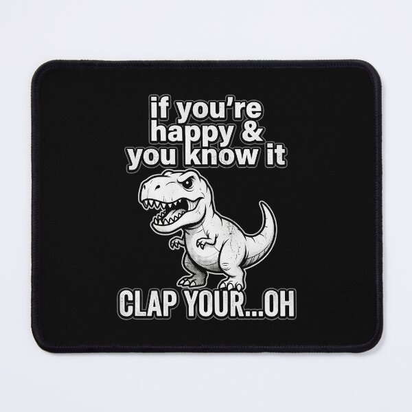 Item preview, T-Rex Happy Song Short Arms Meme designed and sold by TshirtsOnline-.