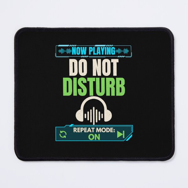Item preview, Now Playing Do Not Disturb Funny Music Lover T-Shirt designed and sold by Uvclick.