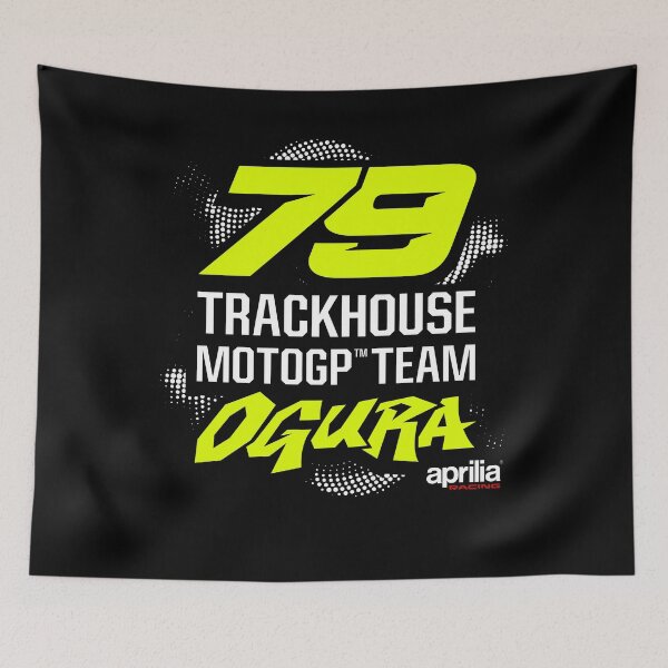 Item preview, AI Ogura 79 MotoGP Trackhouse - Aprilia Racing Japan (Japanese Racer) designed and sold by Stotee.