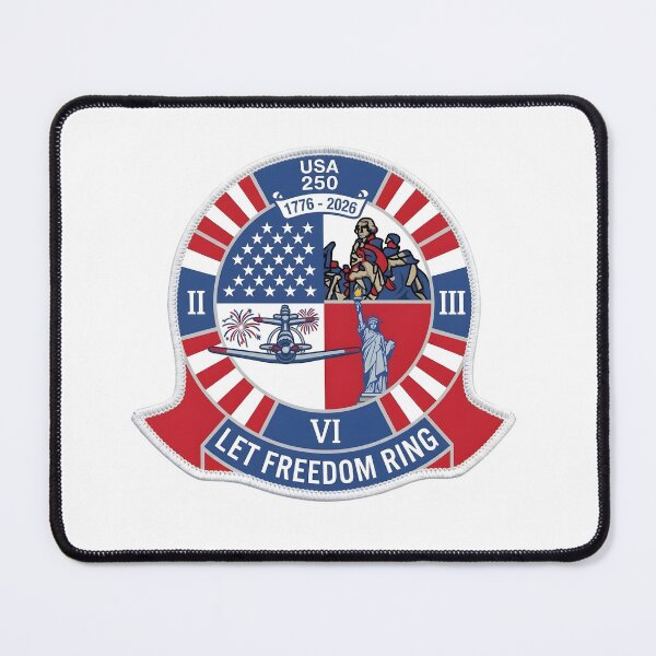 Item preview, Official VT-6 Shooters 250th 4th of July Patch designed and sold by CharlieDesings.