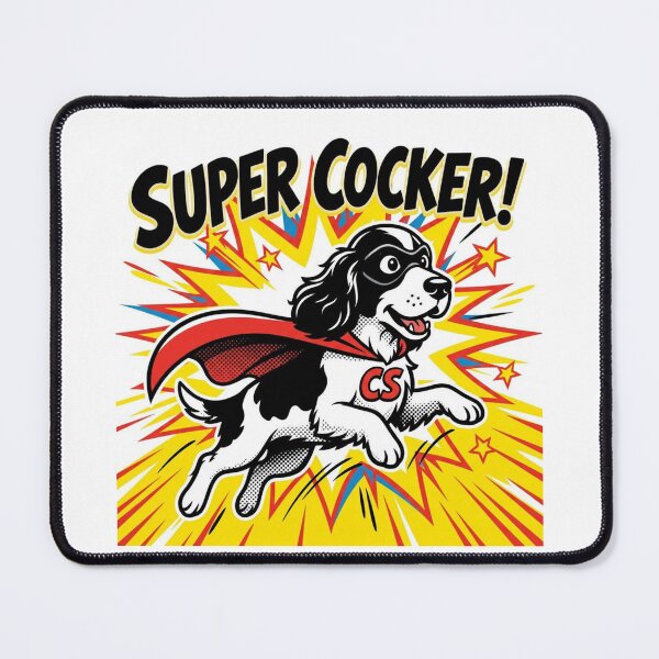 Item preview, Super Hero Cocker Spaniel designed and sold by DLFBOY66.