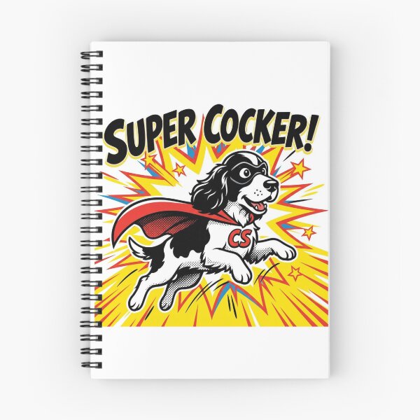 Item preview, Super Hero Cocker Spaniel designed and sold by DLFBOY66.