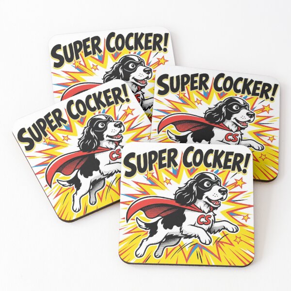 Item preview, Super Hero Cocker Spaniel designed and sold by DLFBOY66.