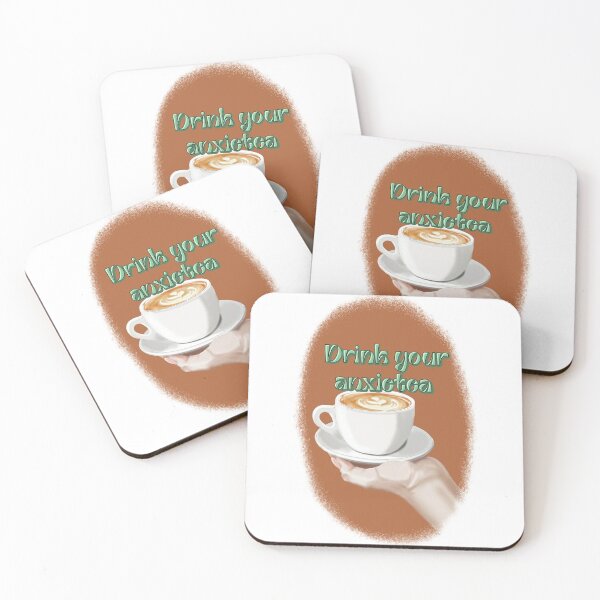 Item preview, Drink Your Anxietea designed and sold by She’s The Boss.