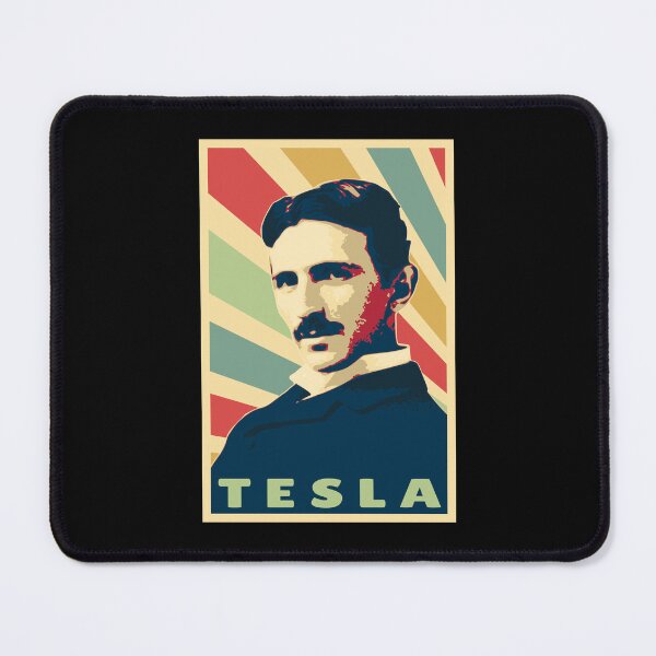 Item preview, Nikola Tesla Inventor Portrait Pop Art Design designed and sold by marke770.