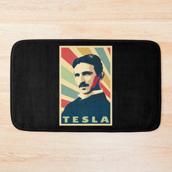 Item preview, Nikola Tesla Inventor Portrait Pop Art Design designed and sold by marke770.