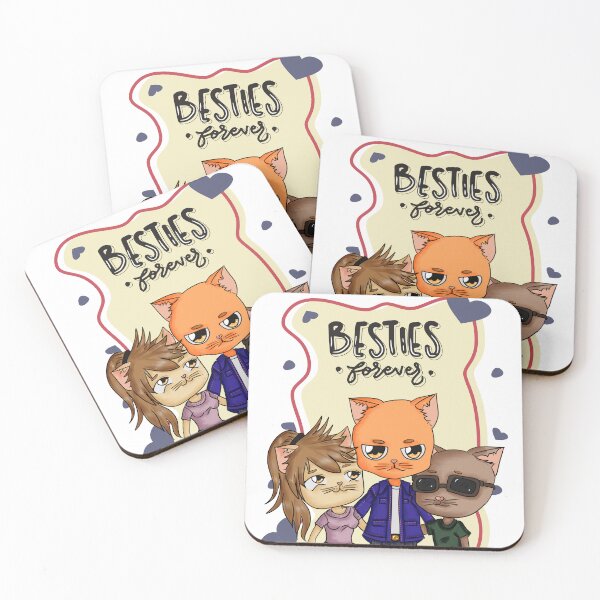 Item preview, Kawaii Chibi Cats Friends designed and sold by LizChibiArt.