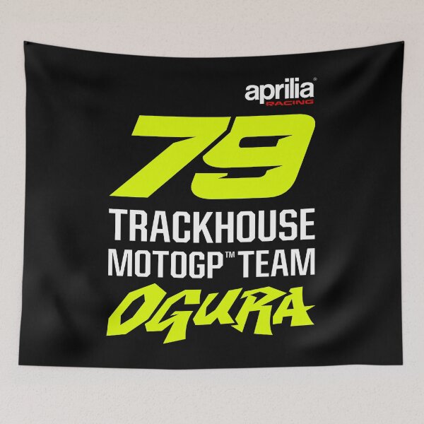 Item preview, AI Ogura 79 MotoGP Trackhouse - Aprilia Racing Japan (Japanese Racer) designed and sold by Stotee.