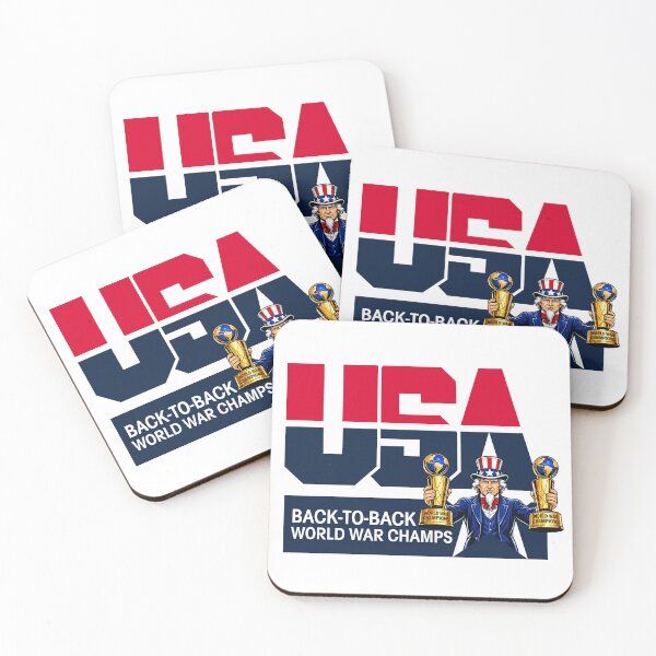 Item preview, USA: Back to Back World War Champs designed and sold by pink-beagle.