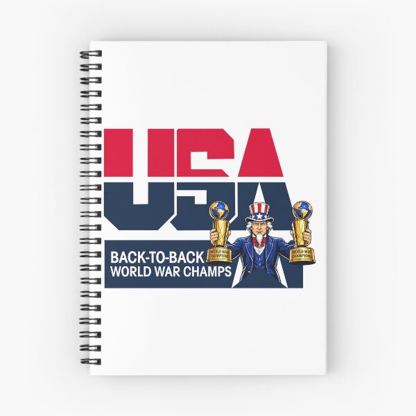 Item preview, USA: Back to Back World War Champs designed and sold by pink-beagle.