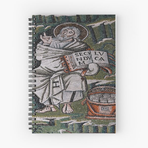 Item preview, St Luke the Evangelist in Byzantine mosaic designed and sold by TerryKerrImages.