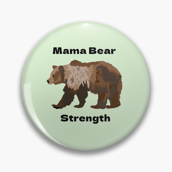 Item preview, Mama Bear Strength - Bear gymwear designed and sold by natzshaw.