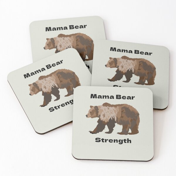 Item preview, Mama Bear Strength - Bear gymwear designed and sold by natzshaw.