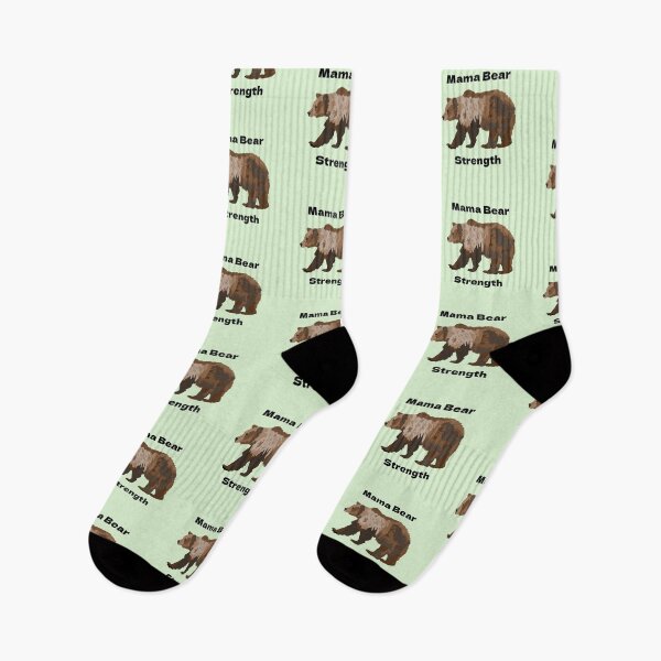 Item preview, Mama Bear Strength - Bear gymwear designed and sold by natzshaw.