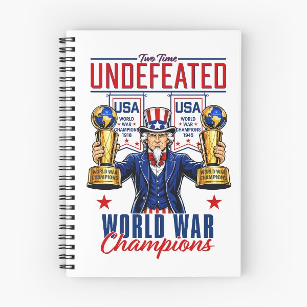 Item preview, USA: Undefeated World War Champs designed and sold by pink-beagle.
