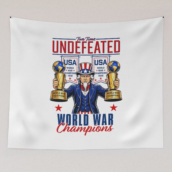 Item preview, USA: Undefeated World War Champs designed and sold by pink-beagle.