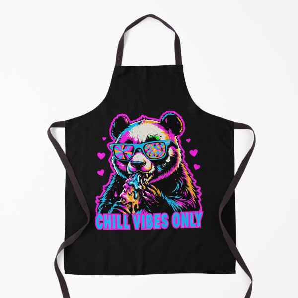 Item preview, CHILL VIBES ONLY PANDA designed and sold by BKDIGITALSHOP.