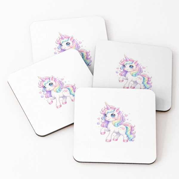 Item preview, Cute Kawaii Rainbow Unicorn PNG | Magical Pastel Fantasy Sticker Design designed and sold by Ishratparween11.