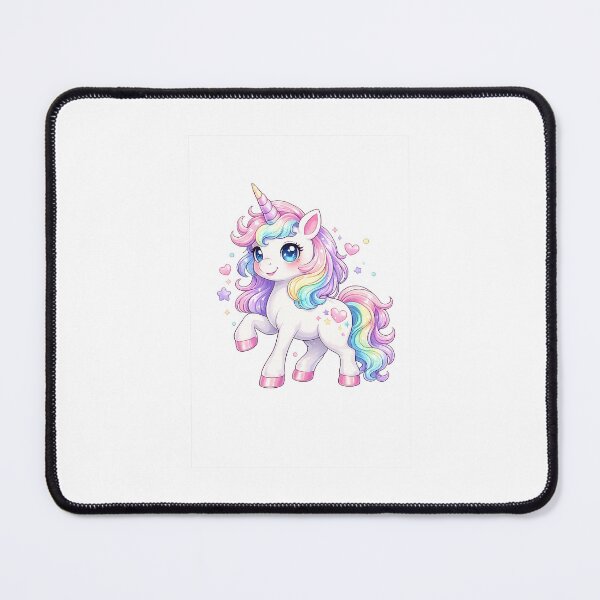Item preview, Cute Kawaii Rainbow Unicorn PNG | Magical Pastel Fantasy Sticker Design designed and sold by Ishratparween11.
