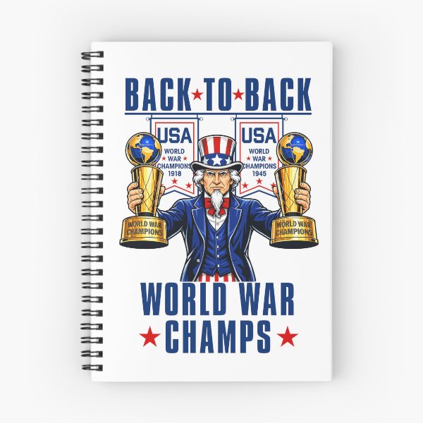 Item preview, USA: Back to Back World War Champs designed and sold by pink-beagle.