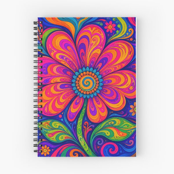 Item preview, Psychedelic flower designed and sold by Judith Murphy.