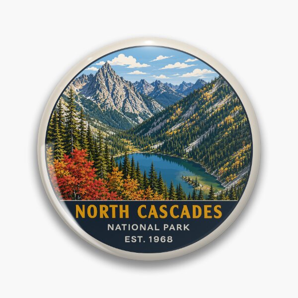 Item preview, North Cascades National Park designed and sold by Gideon Emmerich.