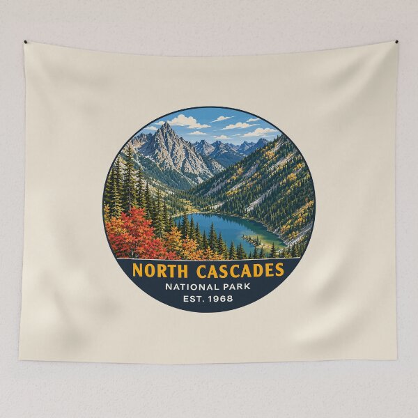 Item preview, North Cascades National Park designed and sold by Gideon Emmerich.