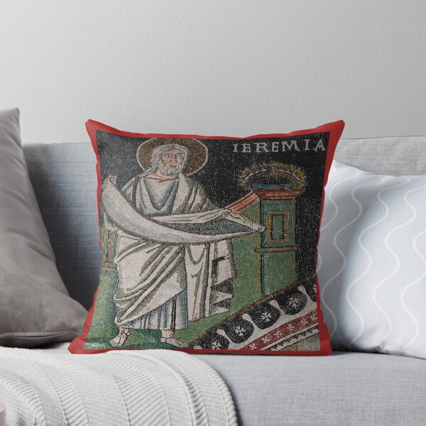 Item preview, Prophet Jeremiah in Byzantine mosaic in Ravenna, Italy designed and sold by TerryKerrImages.