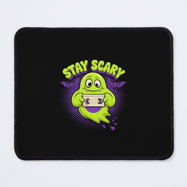 Item preview, Stay Scary, Cartoon Horror Ghost VHS 90s Retro Funny designed and sold by CryptReel.