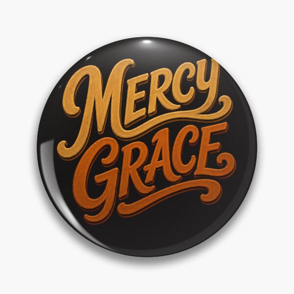 Item preview,  MERCY GRACE  Bold Vintage Christian T-Shirt, Fill His  Mercy & Grace  All over You  designed and sold by KINGDOM GOLD STUDIO.