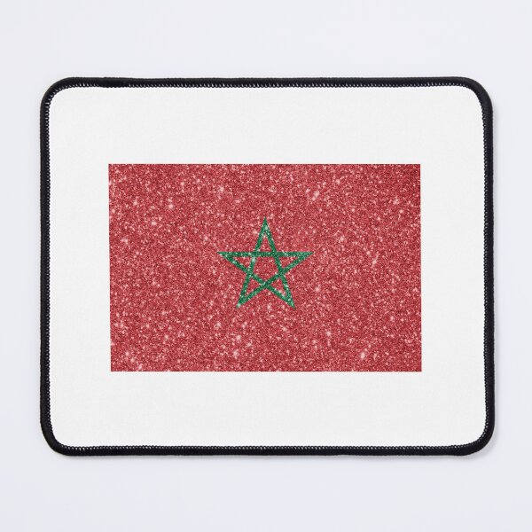 Item preview, morocco glitter flag designed and sold by designsbysamantha.