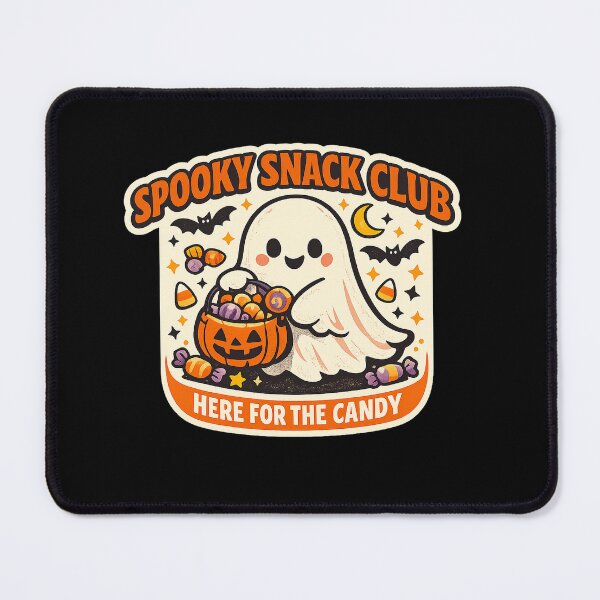 Item preview, Spooky Snack Club Here For The Candy Halloween designed and sold by Concrete Coffee Studio.
