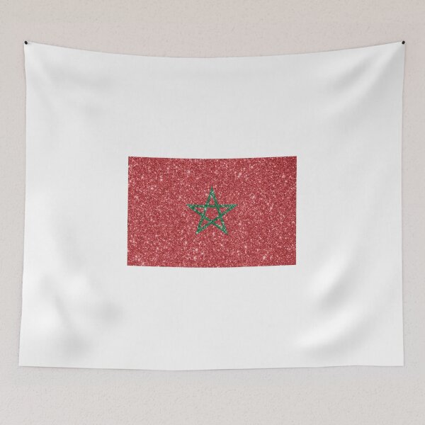 Item preview, morocco glitter flag designed and sold by designsbysamantha.