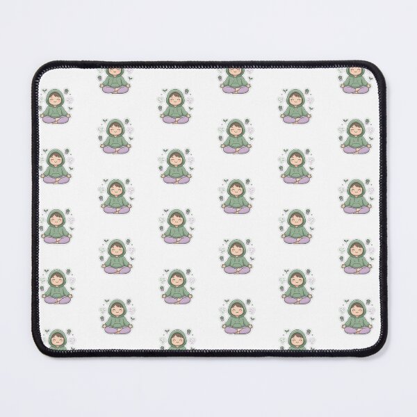 Item preview, Stretching & Yoga Daily Log Kawaii Wellness Planner Sticker designed and sold by yanejoy.
