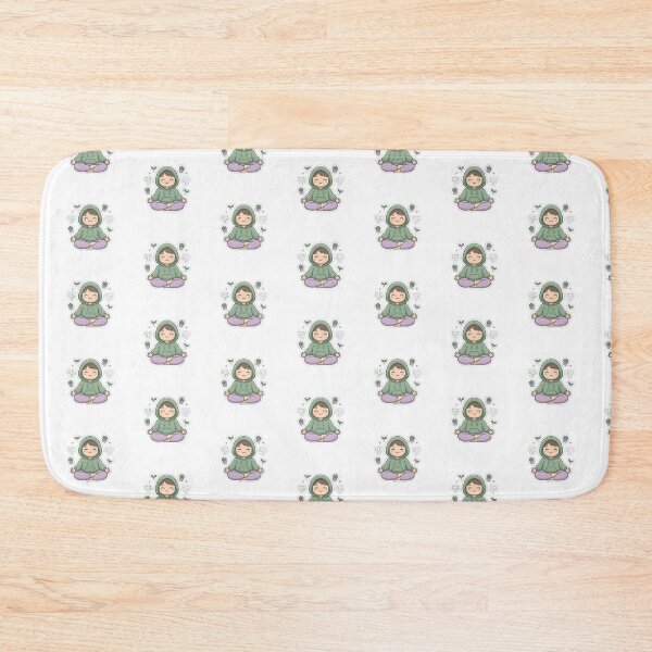 Item preview, Stretching & Yoga Daily Log Kawaii Wellness Planner Sticker designed and sold by yanejoy.