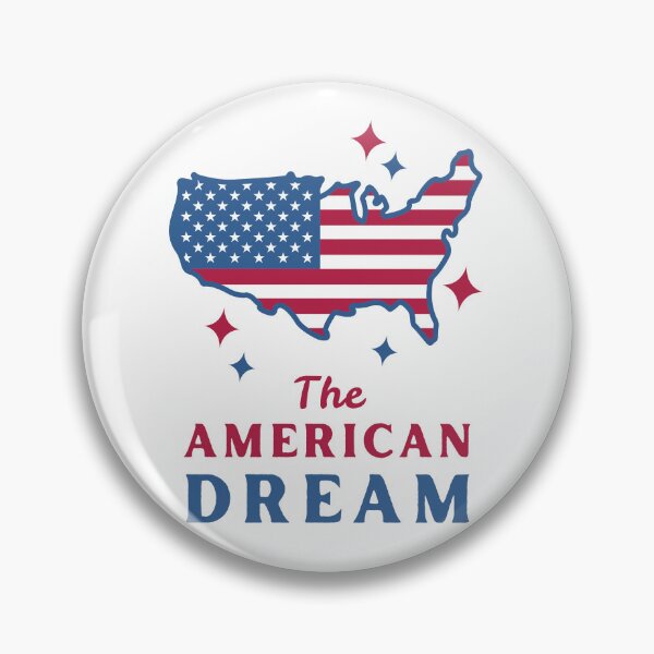 Artikelvorschau, USA-Karte, Silhouette der amerikanischen Flagge – Patriotische Grafik zum amerikanischen Traum entworfen und verkauft von PACS0011.