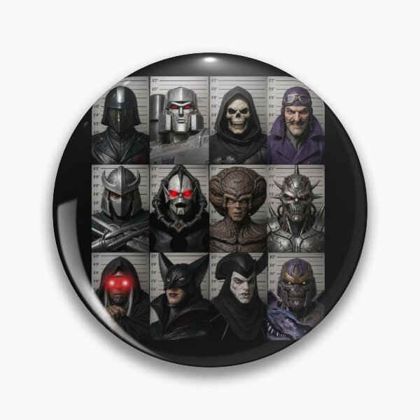 Item preview, 80s Cartoon Villains Gallery Realistic designed and sold by Rex Vox.