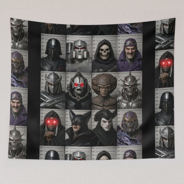 Item preview, 80s Cartoon Villains Gallery Realistic designed and sold by Rex Vox.