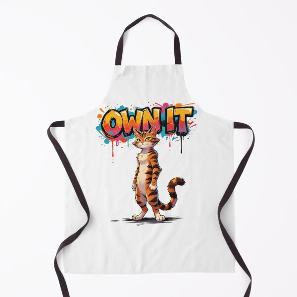 Item preview, Own It Cat Confident Vibe designed and sold by LINSSEX Style • Urban & Sport Streetwear.