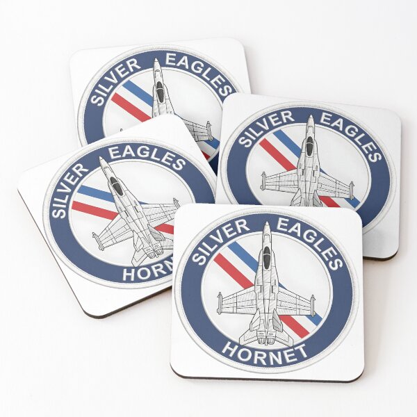 Item preview, U.S. Marine Corps VMFA-115 "Silver Eagles" F/A-18 Hornet Insignia designed and sold by CharlieDesings.