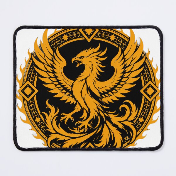Item preview, Phoenix Emblem (transparent background) designed and sold by Immortalist Armoury.
