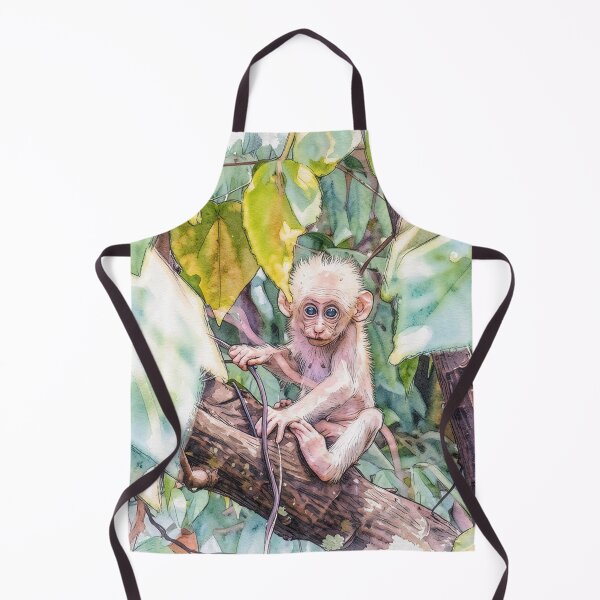 Item preview, Baby Monkey in Tree designed and sold by tomorrowsart.