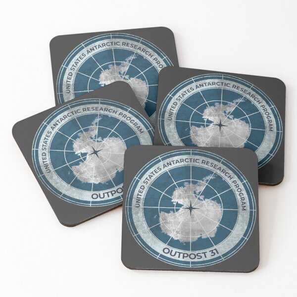 Item preview, The Thing - Outpost 31 badge - distressed designed and sold by BRU Design.