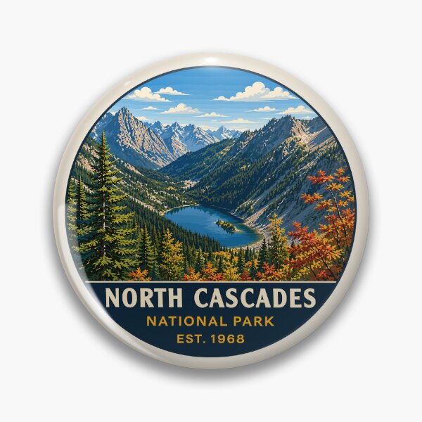 Item preview, North Cascades National Park designed and sold by Gideon Emmerich.