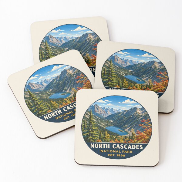 Item preview, North Cascades National Park designed and sold by Gideon Emmerich.