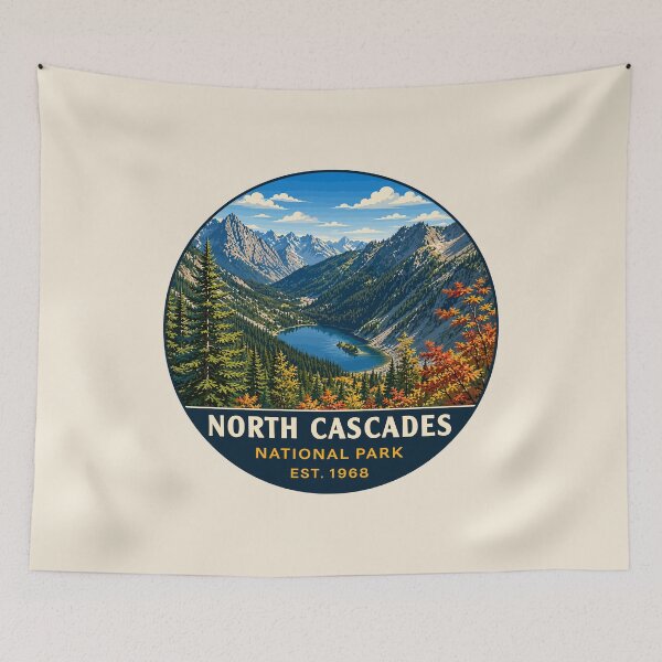 Item preview, North Cascades National Park designed and sold by Gideon Emmerich.