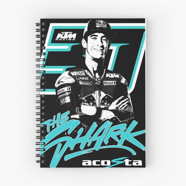 Item preview, Pedro Acosta 37 The Shark Red Bull KTM Factory Racing Spain (Spanish Rider) designed and sold by Stotee.