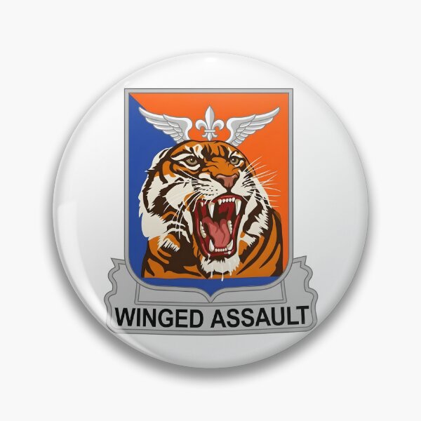 Item preview, US Army 229th Aviation Regiment Distinctive Unit Insignia designed and sold by CharlieDesings.