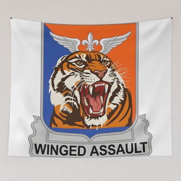 Item preview, US Army 229th Aviation Regiment Distinctive Unit Insignia designed and sold by CharlieDesings.