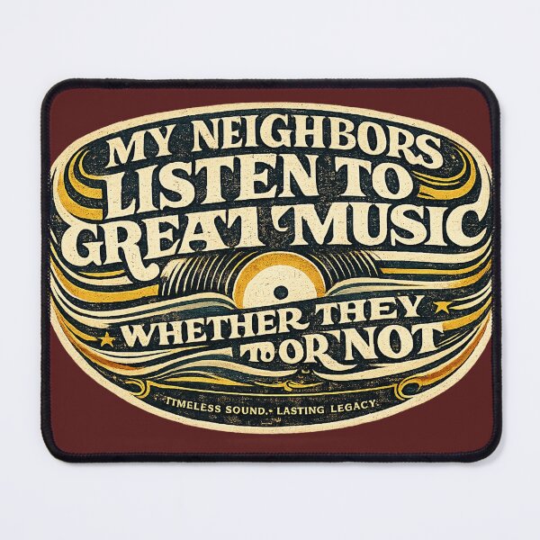 Item preview, My Neighbors Listen To Great Music - Funny Audiophile Shirt designed and sold by JustResultsCo.